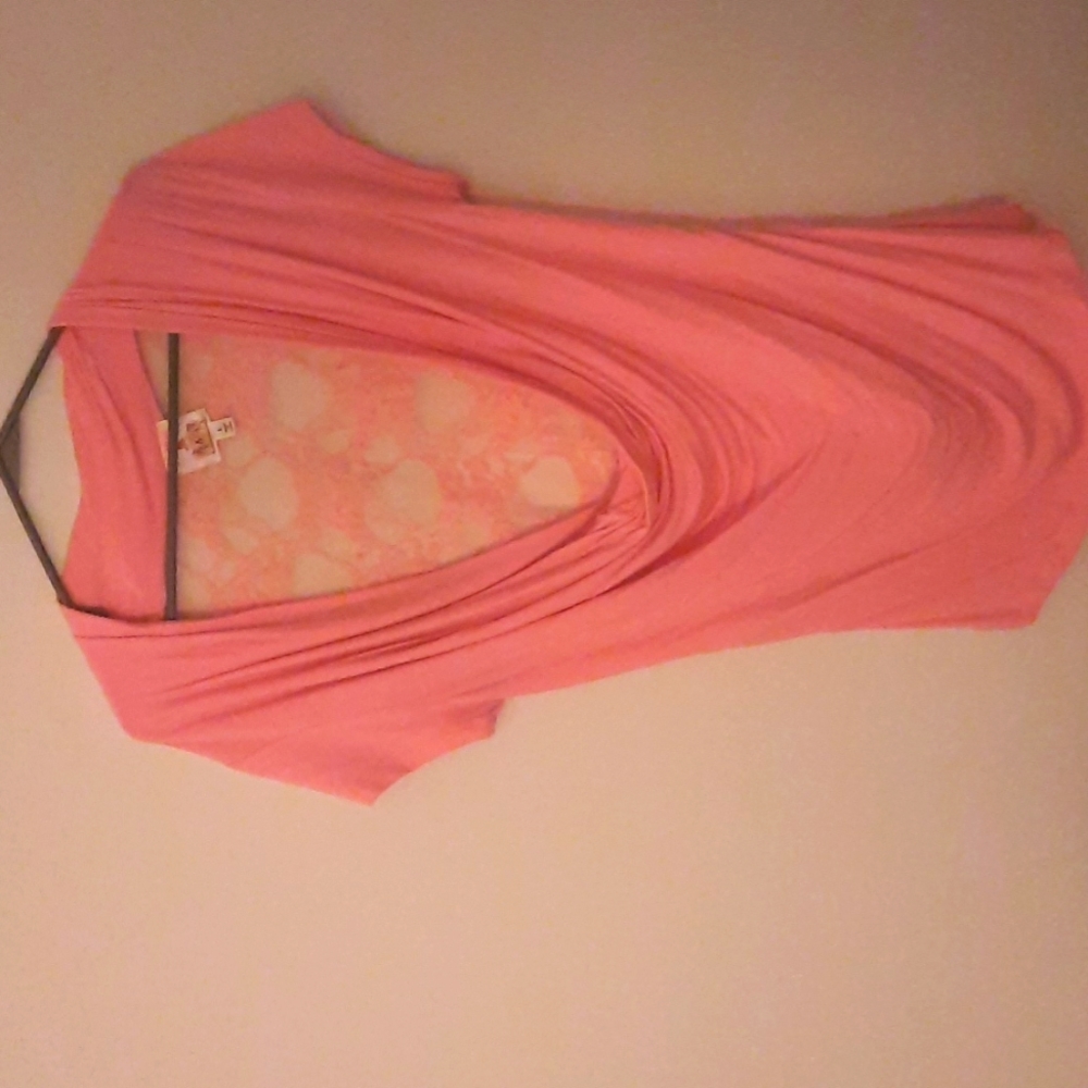 Pink Lace Blouse